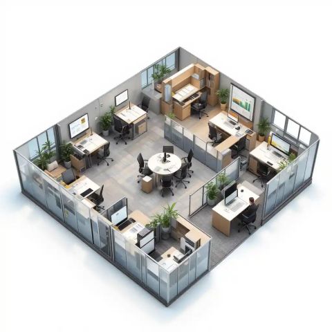 تصميم داخلي ثلاثي الأبعاد 7