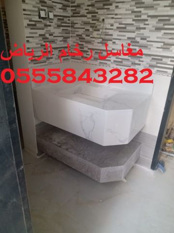  مغاسل رخام , صور مغاسل حمامات امريكية جديدة 8