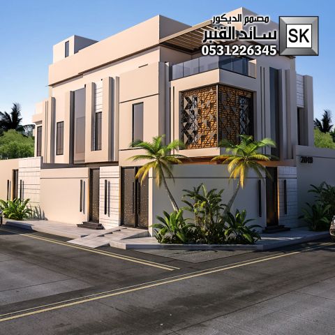 رسة عنوان القهوة في الرياض من أعمال مصمم الديكور سائد القنبر 4