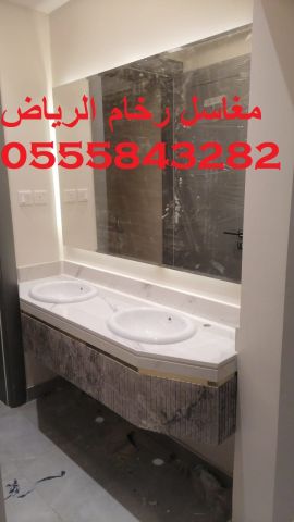   مغاسل رخام , ديكورات مغاسل حمامات جديدة 8