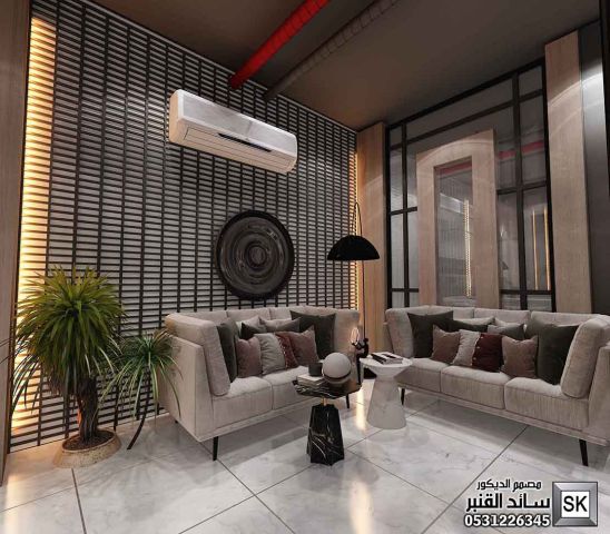 صالون تجميل فاخر في الرياض من اعمال مصمم الديكور سائد القنبر 10