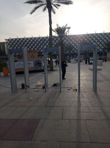 بوابة كشف معادن و تفتيش افراد بوابة امنية  2