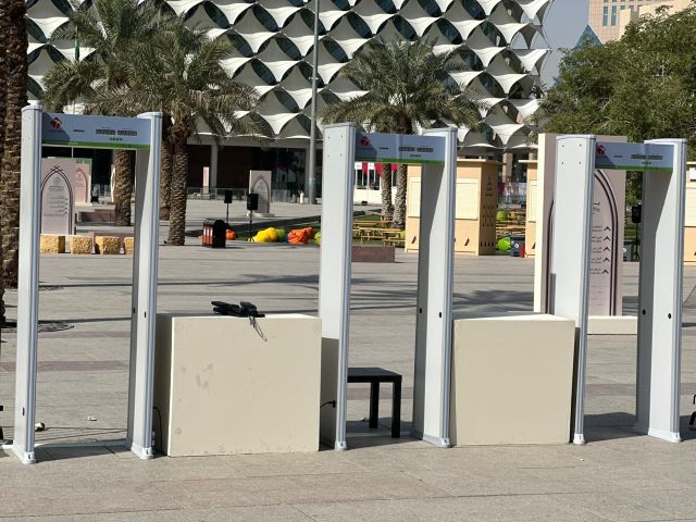 بوابة كشف معادن و تفتيش افراد بوابة امنية  4