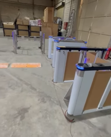 بوابة مرور افراد بوابة لتنظيم دخول الموظفين للشركات والمصانع 2