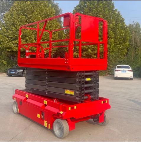 سيزرلفت للايجار (رافعات مقصيه) للايجار ديزل-- كهرباء  7