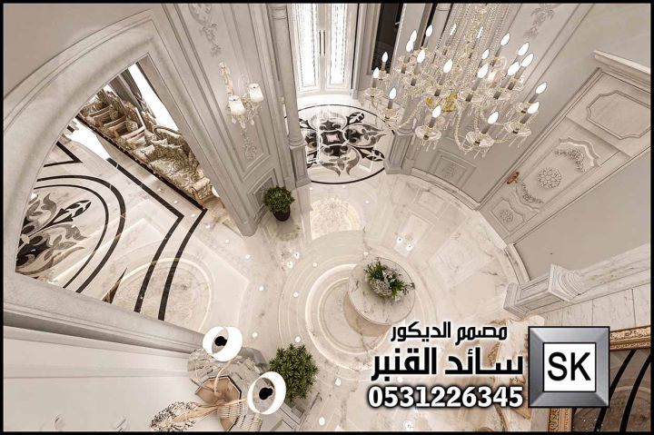 مجالس ضيافة فخمة في الرياض من أعمال مصمم الديكور سائد القنبر 9