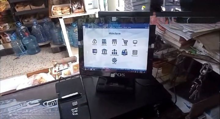 جهاز كاشير تموينات كاشير مطعم كاشير بقالة كاشير حلويات كاشير خضار 4