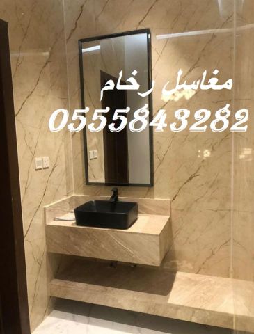  تصميم وتنفيذ مغاسل رخام للمنازل والمشاريع 5