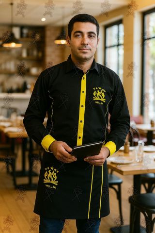 Restaurant and cafe uniforms-أفضل تصميمات الزى الموحد للمطاعم  2