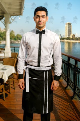 Restaurant and cafe uniforms-أفضل تصميمات الزى الموحد للمطاعم  5