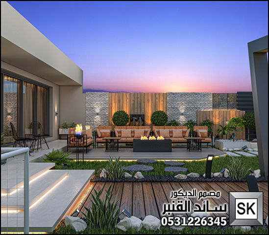 تشطيب لاندسكيب إستراحات في الرياض 0531226345 3