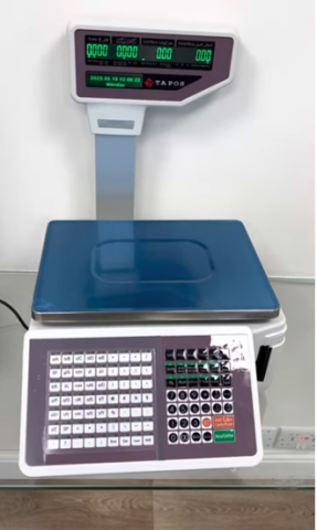 ميزان الكتروني جهاز ميزان باركود مع التركيب والتدريب 2