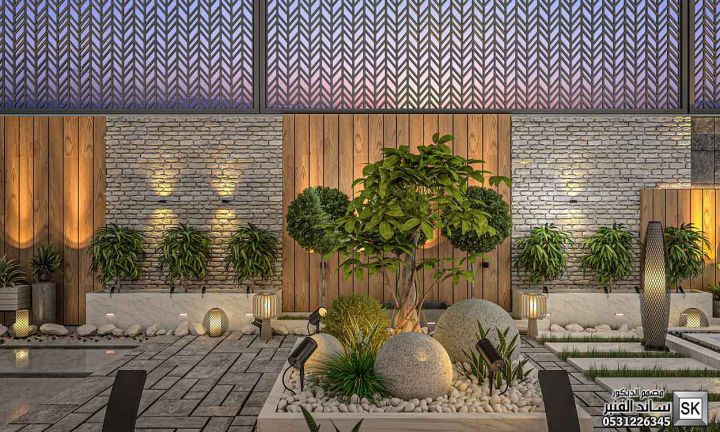 مصمم لاندسكيب إستراحات و فلل في الرياض 0531226345 9