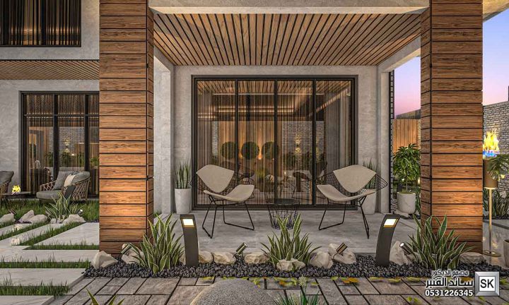 مصمم لاندسكيب إستراحات و فلل في الرياض 0531226345 10