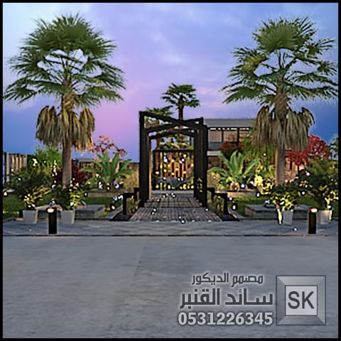 مصمم لاندسكيب مزارع و شاليهات في الرياض 0531226345 8
