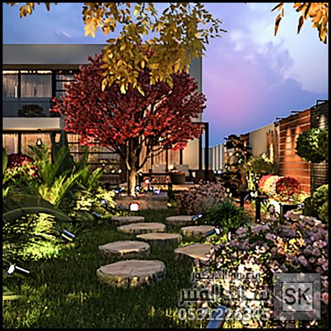 مصمم لاندسكيب مزارع و شاليهات في الرياض 0531226345 10