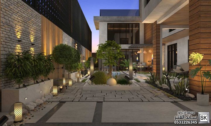 لاندسكيب فاخر في الرياض 0531226345 3