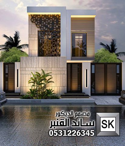 تشطيب واجهة فيلا في الرياض 0531226345 2