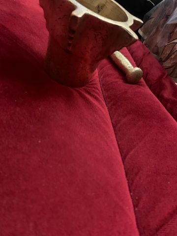 هاون ومدقه مصنوعاه من النحاس 