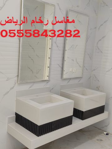   مغاسل رخام حديثة 9