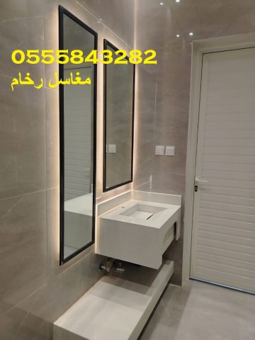   مغاسل رخام حديثة