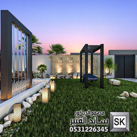 مصمم لاندسكيب محترف في القصيم 0531226345 4