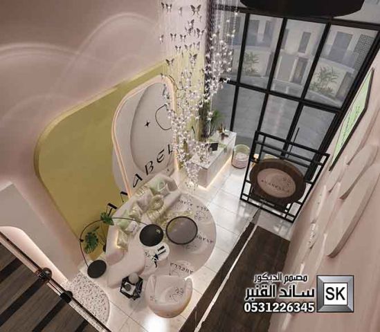 تصميم و تشطيب صالون تجميل و سبا و حمام مغربي في الرياض 0531226345 7