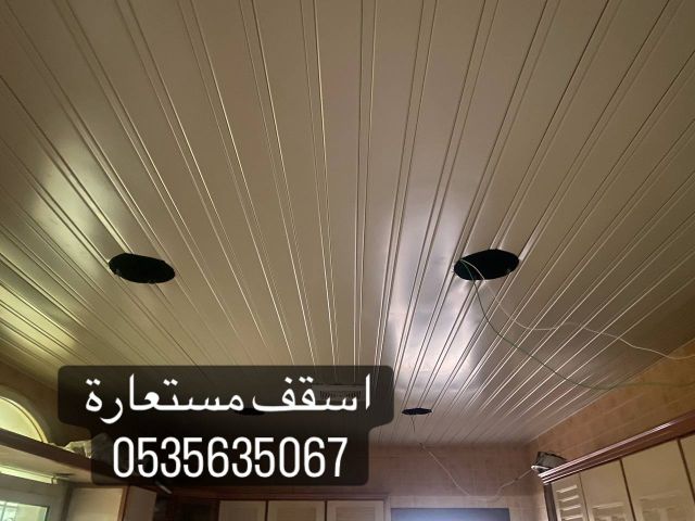 اسقف حمامات شرائح معدنية