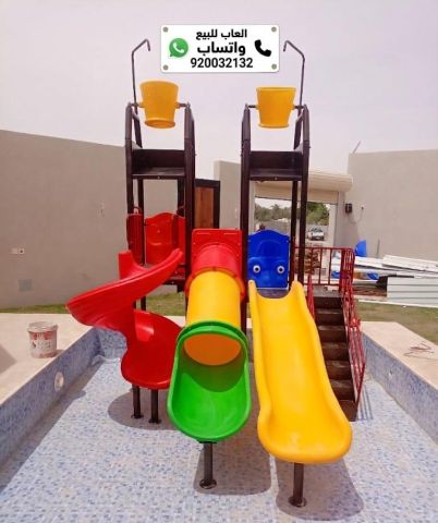 العاب مسابح زحاليق حدائق العاب مائيه  3