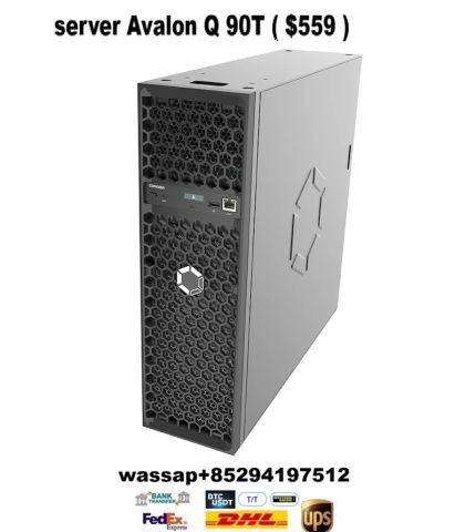 Bitcoin miner Canaan Server Avalon Q 90T BTC miner