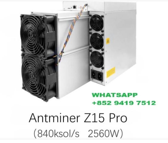 Antminer zcash Z15 Pro 840k (2,000usdt