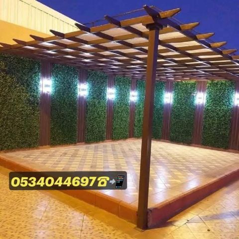 حداد مظلات سواتر برجولات جلسات الرياض 4