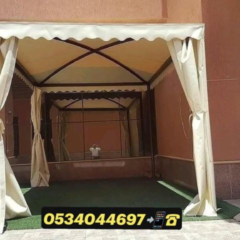 حداد مظلات سواتر برجولات جلسات الرياض 5