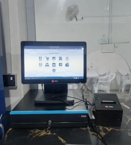 جهاز كاشير نقاط بيع مطاعم و المحلات تجارية pos 3