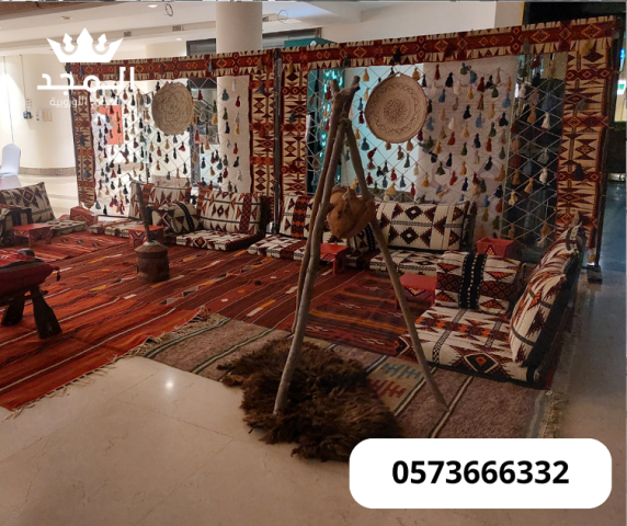 ركنيات تراثية, تاجير ركنيات شعبيه, استئجار طاولة طعام, خيام اوروب 2