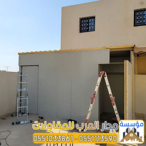 مقاول ساندوتش بانل الرياض | أسعار ألواح وغرف الساندوتش بانل  