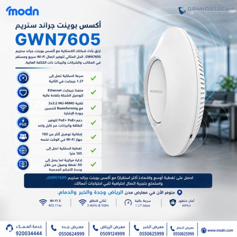 أكسس بوينت جراند ستريم GWN7605 2