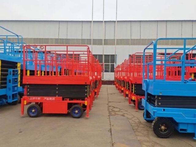 سيزر لفت للايجار في جده  ???? سيزر لفت للإيجار | Scissor Lift Renta 5