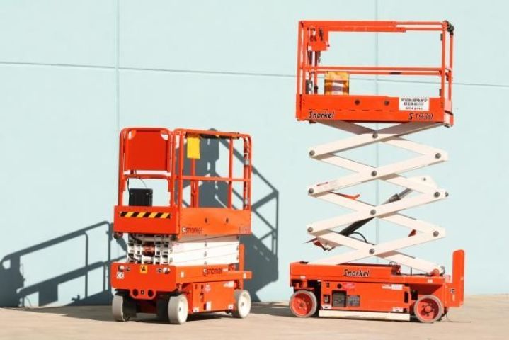 سيزر لفت للايجار في جده  ???? سيزر لفت للإيجار | Scissor Lift Renta 6