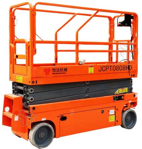 ???? سيزر لفت للإيجار##رافعات مقصيه للايجار //| Scissor Lift Rental 7