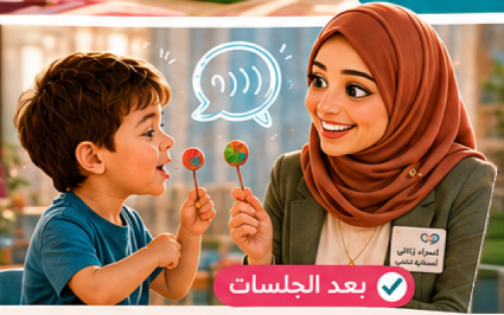 أخصائية نطق و تخاطب  4