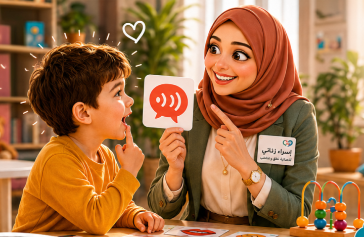 أخصائية نطق و تخاطب  7