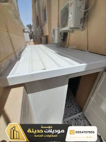 بناء ملاحق ساندوتش بانل بالرياض – غرف ومجالس عصرية معزولة  
