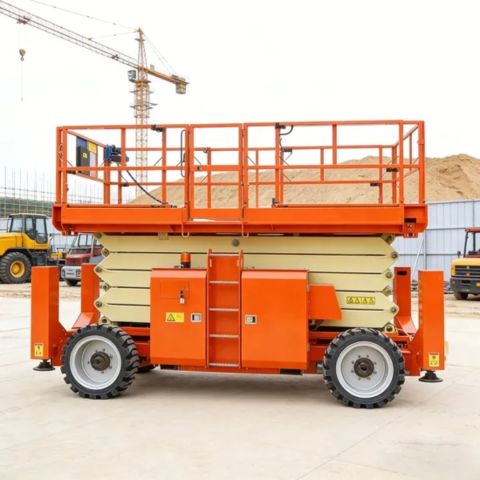 Scissor lifts for rent in Jeddah  8