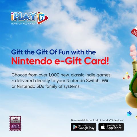 Gift the Gift Of Fun with the Nintendo e-Gift Card!