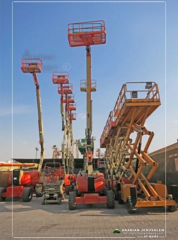 مان لفت للايجار رافعه عمال للايجار  Manlift for rent  6