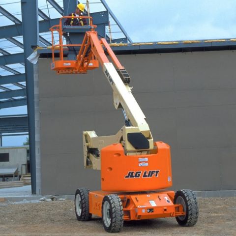 مان لفت للايجار رافعه عمال للايجار  Manlift for rent  7
