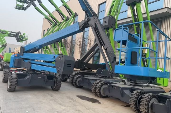 مان لفت للايجار رافعه عمال للايجار  Manlift for rent  8