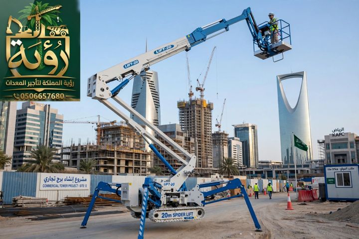 سبيدر لفت 20 متر؟ جاهز الآن - تجهيز مواقع التصوير والإنتاج الإعلا 4