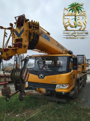 كرين 100 طن للايجار في الشرقية - الدمام - الرياض  2